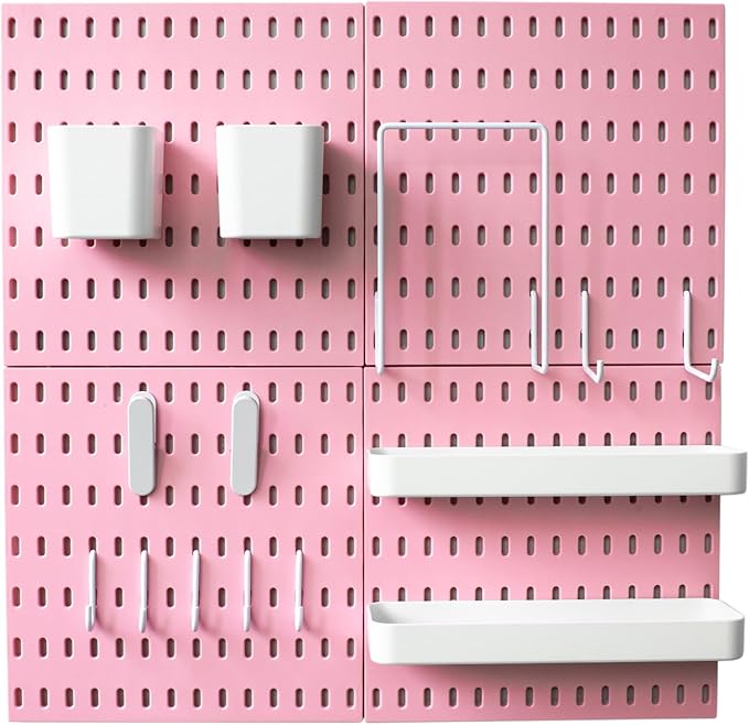 Pegboard Combination Kit, Wall Mounted Storage Set - Image 4