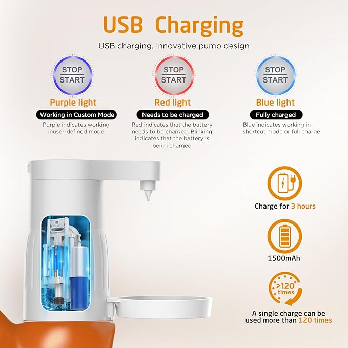 【IMPORTANT! Measure First】Electric Laundry Detergent Pump - Image 6