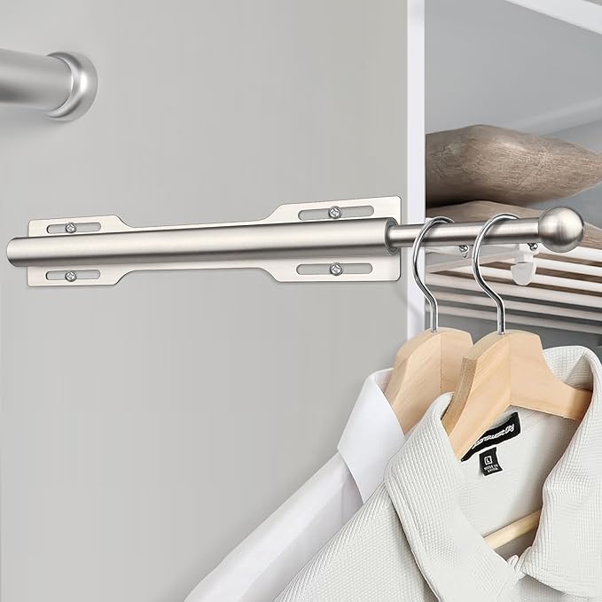 FIRJOY 12" Valet Rod for Closet Pull Out - Image 7