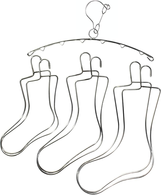 SILLY MONKEY Junior Kids Size Sock Blockers and Laundry Drying Hanger Rack - Image 3