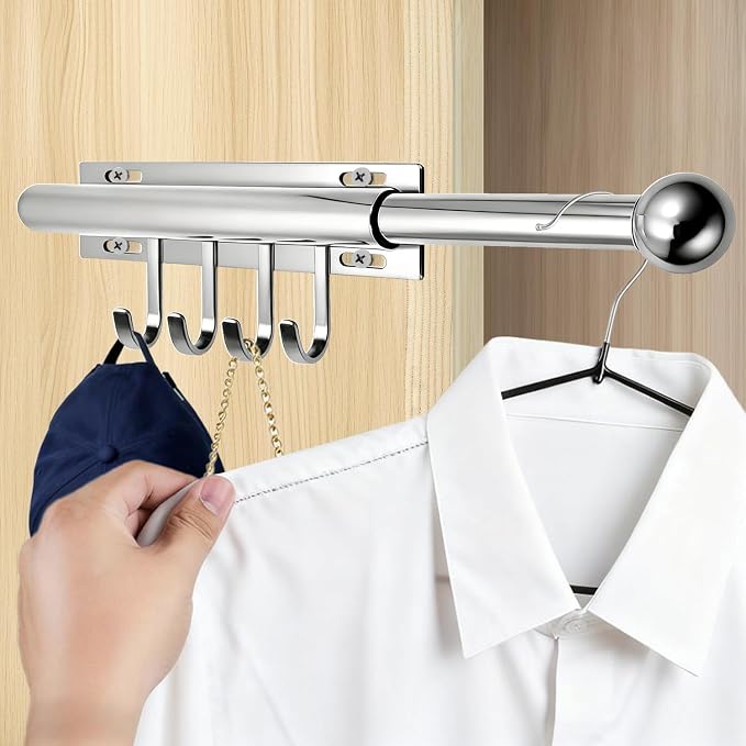 Valet Rod for Closets Pull Out by Unknown