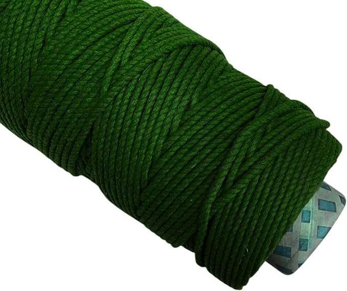 Maker's Craft Natural Macrame Cord 5mm X 109 Yards Twisted Dyed Colors - Image 2