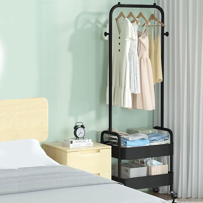 Freestanding Rack For Hanging Clothes - Image 6