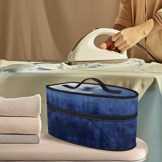 Iron Storage Case with Zipper Closure Reusable Portable Steam Iron Storage Bag - Image 2
