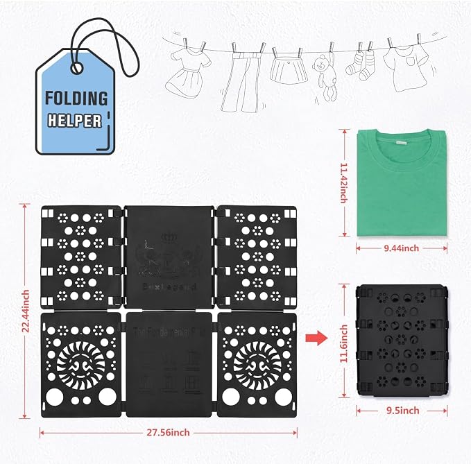BoxLegend V3 Shirt Folder Board Tshirt Clothes Folder Folding Board Durable - Image 4