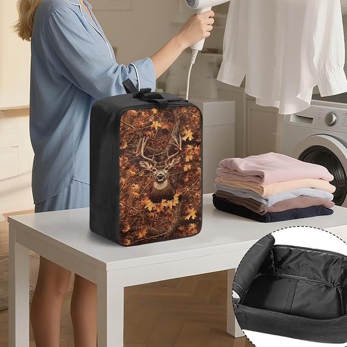 Deer Portable Steamer Storage Bag Lightweight Iron Carrying Case - Image 3
