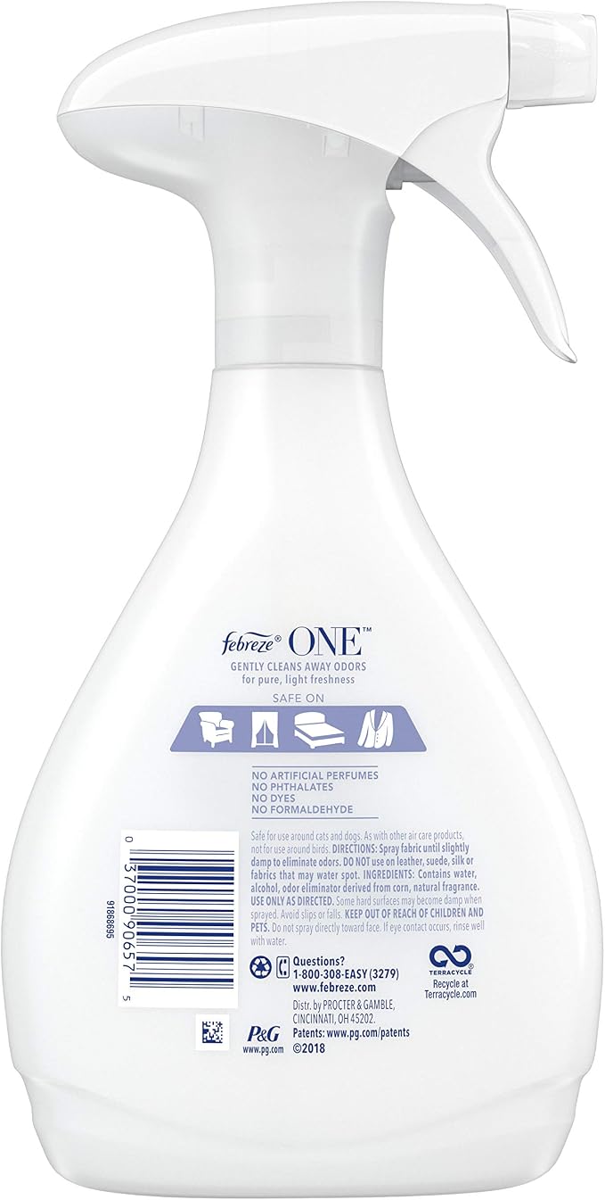 Febreze One Fabric Refresher, Peppermint & Rosemary, 16.9 Fluid Ounce - Image 2