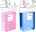 94 OZ Laundry Detergent Dispenser, Laundry Soap Dispenser, Fabric Softener by VOTLEVT