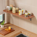 Wall Mounted Folding Table Desk Kitchen Dining Table Floating Foldable Table by Unknown