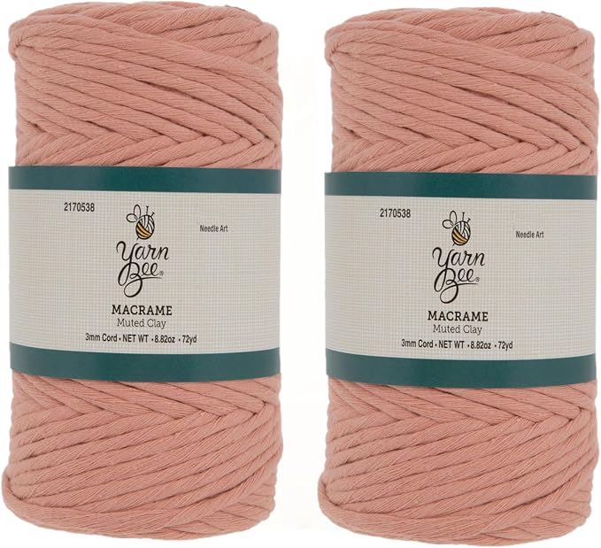 Yarn Bee Macrame Cord 3mm by HobbyLobby