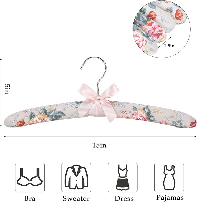NEOVIVA Padded Hangers for Women - Image 2