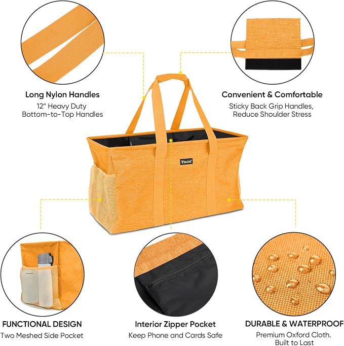 BALEINE Extra Large Utility Tote Bag - Image 4