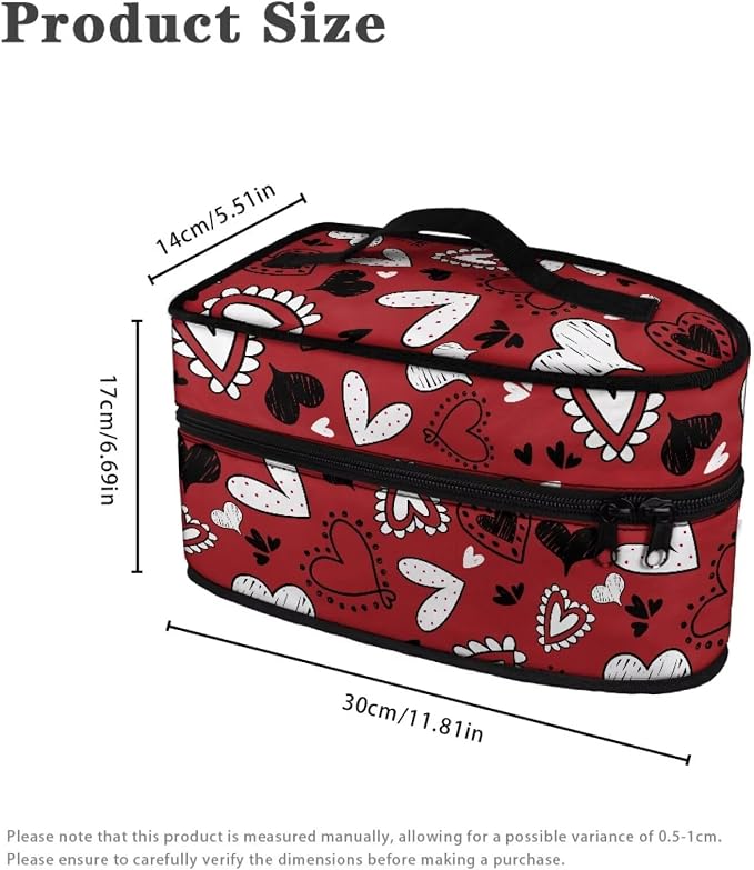 Red Love Heart Iron Storage Case - Image 6