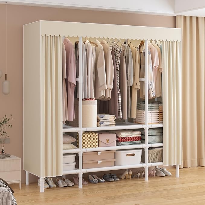 Portable Closet, Garment Rack, Heavy Duty Clothes Rack - Image 2