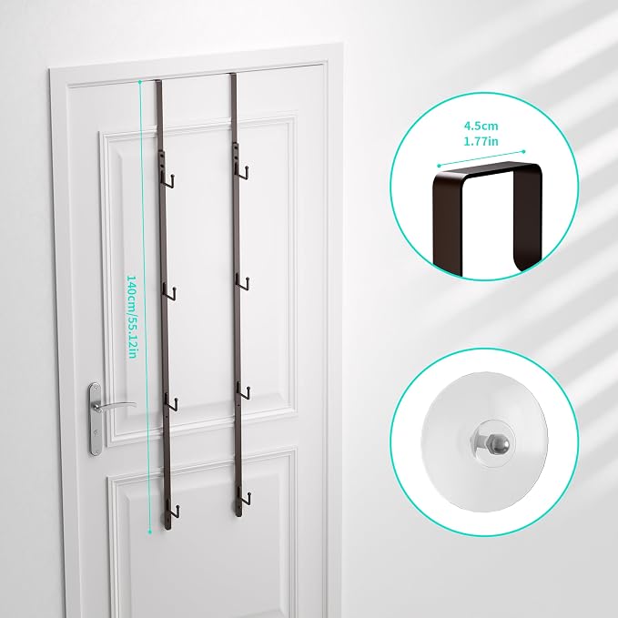 HapiRm Over Door Hat Rack - Image 7