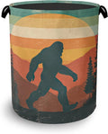 Retro Big Foot Laundry Basket, Oxford Cloth Laundry Hamper by Unknown