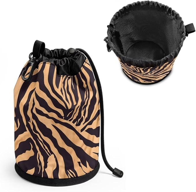 Zebra Print Clothespin Bag - Image 2