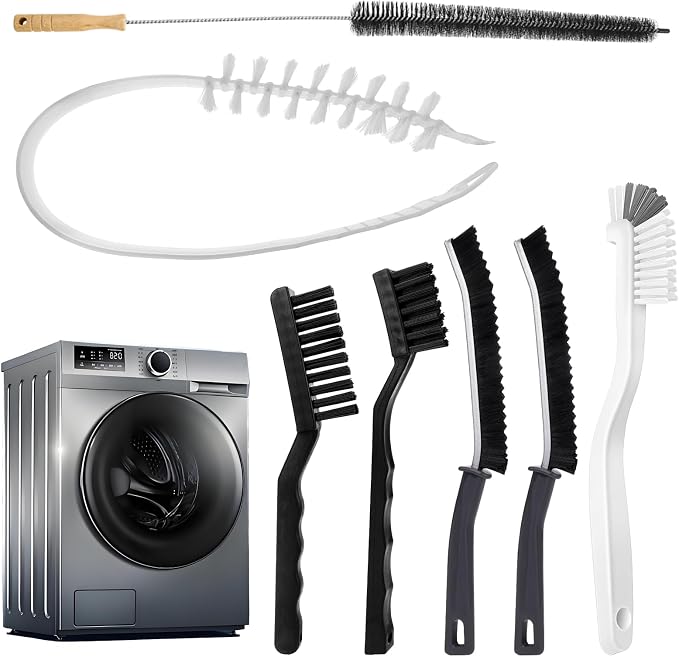 Washing Machine Cleaning Brush Set, Front Load Washer Machine Cleaner by LIFCIUSO