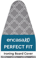 Encasa XO Ironing Board Cover and Pad 42"x14" by EncasaXO