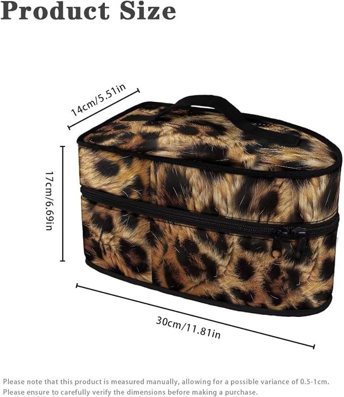 Leopard Print Clothes Iron Storage Case Fits - Image 6