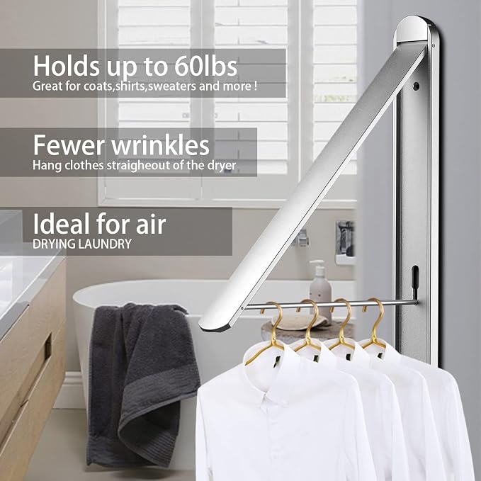 Clothes Drying Rack for Small Laundry Rooms, Clothes Drying Rack Folding Indoor - Image 2