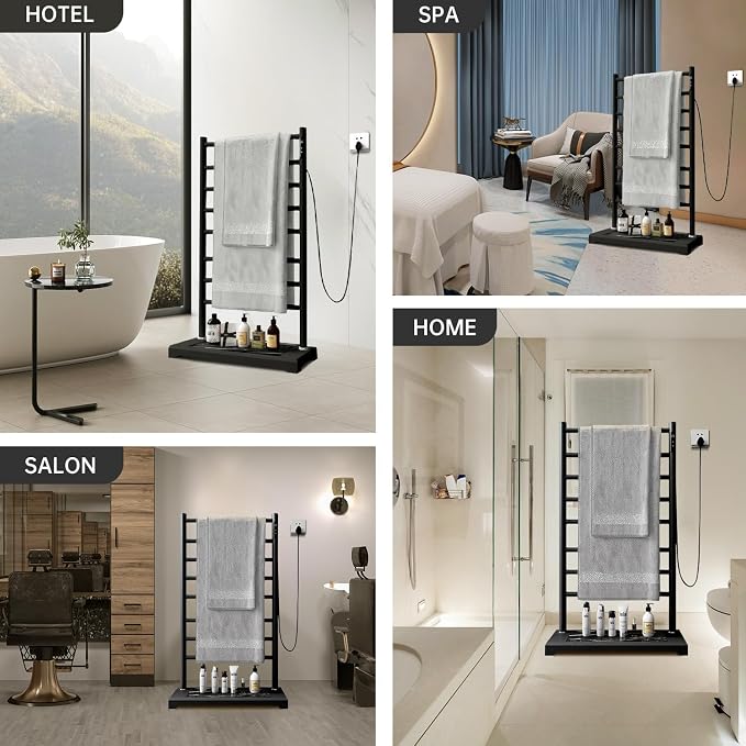 Freestanding Heated Towel Rack - Image 7