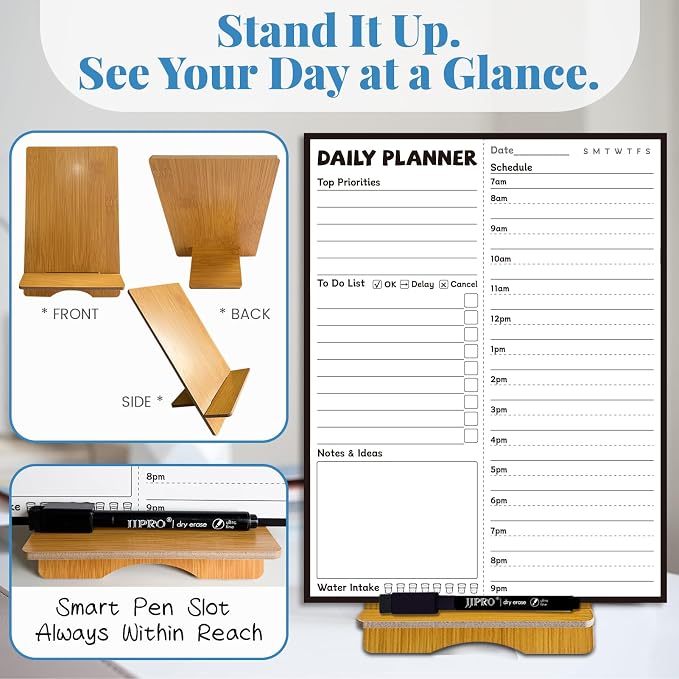 JJPRO Reusable Desktop Daily Planner - Image 4