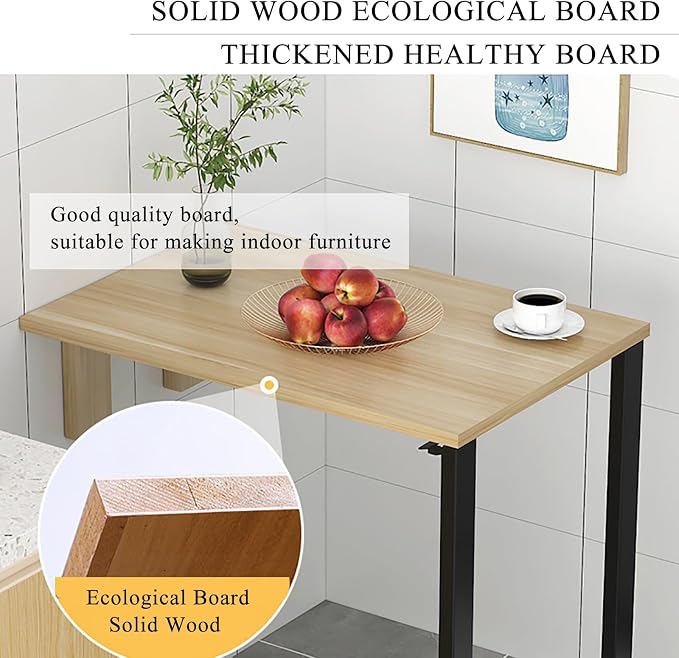 Fold Down Work Table, Wall Mounted Folding Table, Wall Collapsible Desk - Image 5