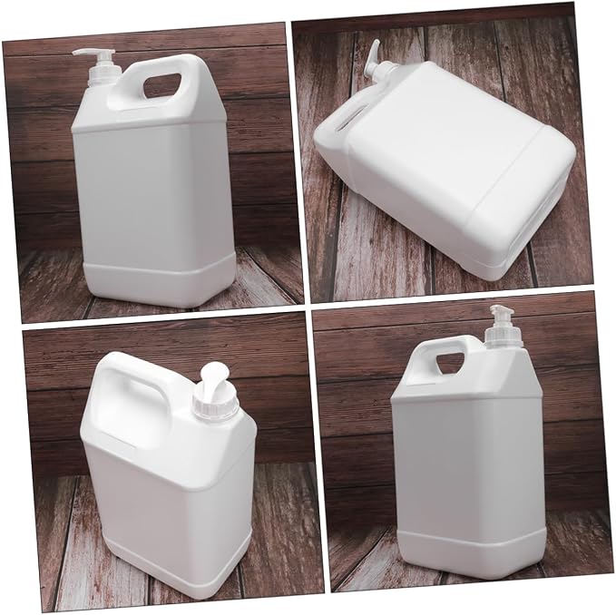 NOLITOY Laundry Pump Bottle Pitcher Squeeze Bottle Detergent Dispenser Easy to - Image 3