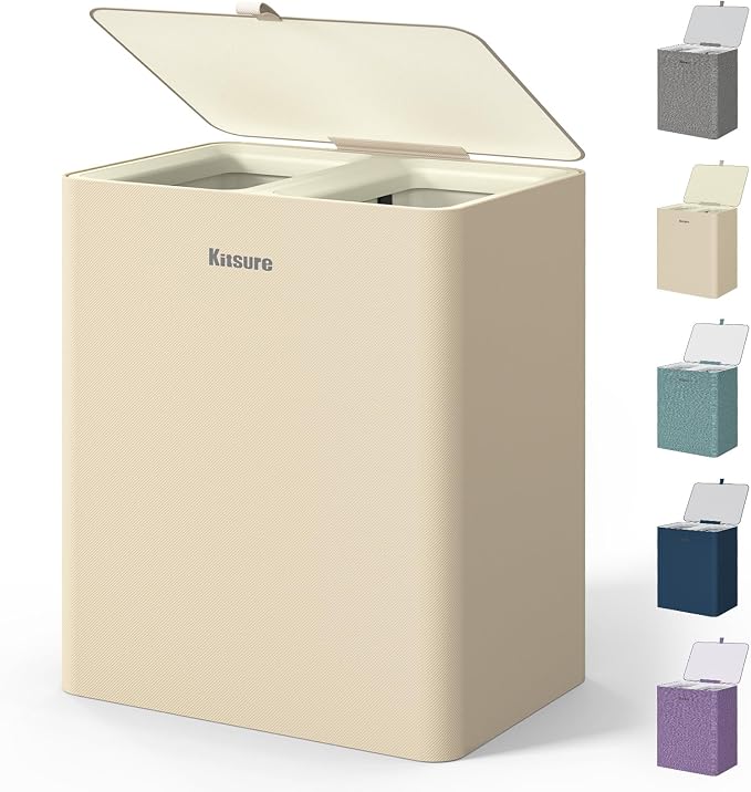 Kitsure Laundry Basket 115L – Large Laundry Hamper by Kitsure