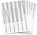 660 Pcs Decal Circuit Breaker Box Labels, Transparent Switches Identification by GOMAKERER