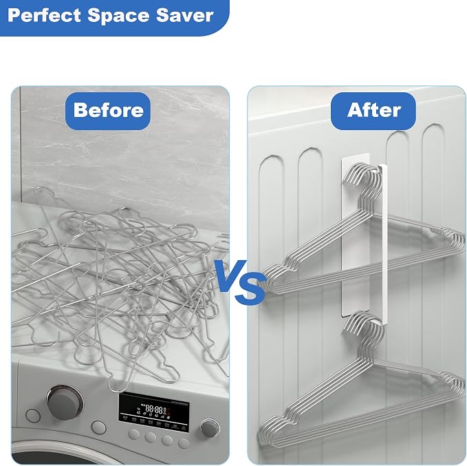 Magnetic Hanger Organizer, Thipoten Hangers Holder - Image 4