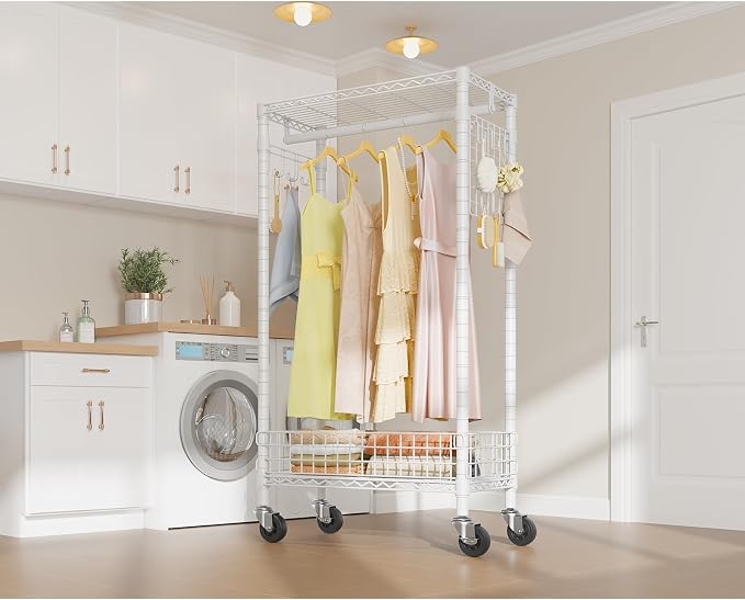 VIPEK R1 Rolling Clothes Rack - Image 4