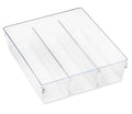 Whitmor 6789-7095 Clear 3-SECTION DRAWER ORGANIZER by Whitmor