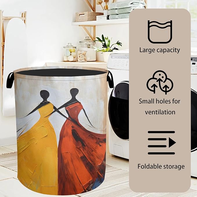 Black Girl Dancing Laundry Basket - Image 7