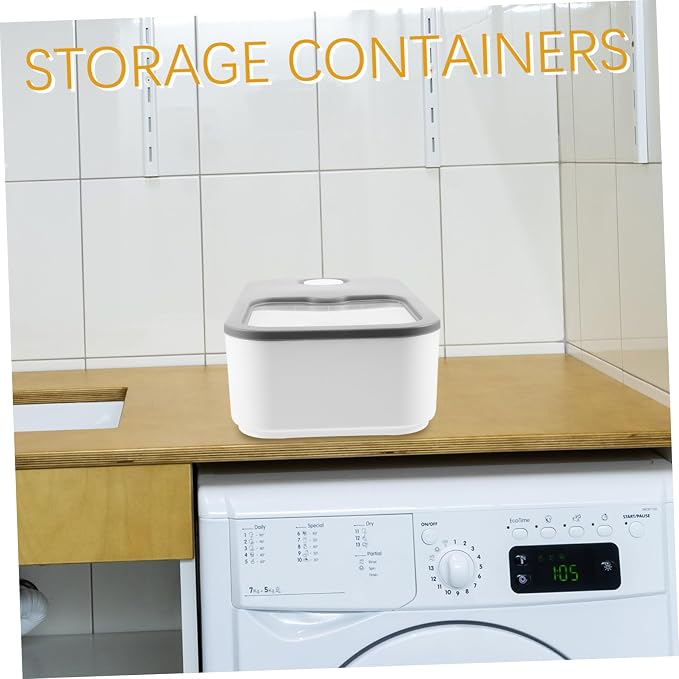 Laundry Holder with Sliding Lid Laundry Container - Image 5