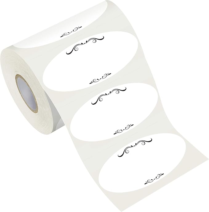 500 Removable Freezer Pantry Canning Labels Set Water Oil Resistant by Stickyourhappymoment
