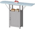 Ironing Board with Storage Cabinet, Folding Ironing Board with Extra Storage by VKTO