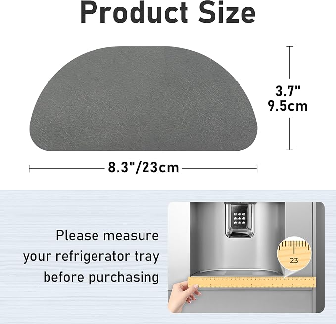 LOPNUR Refrigerator Drip Tray Catcher 2 Pack - Image 3