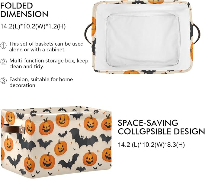 Wamika Happy Halloween Storage Basket - Image 2