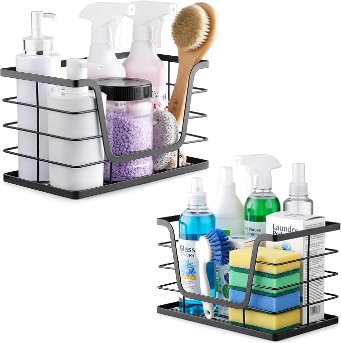 ALOCEO 2 Pack Storage Stackable Kitchen Laundry Organizers - Image 9