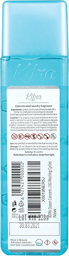 KIFRA OCEAN Concentrated Laundry Fragrance 6.76 Fl Oz 200ml 80 Washing Cycles - Image 2