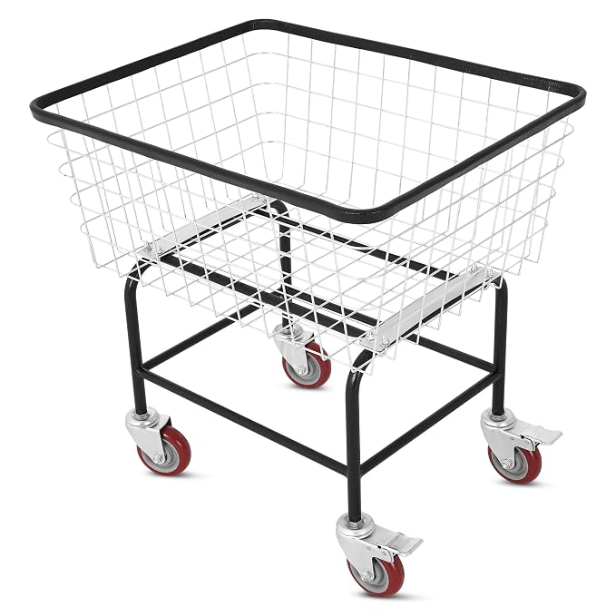 Extra-Large Rolling Laundry Cart - Image 2