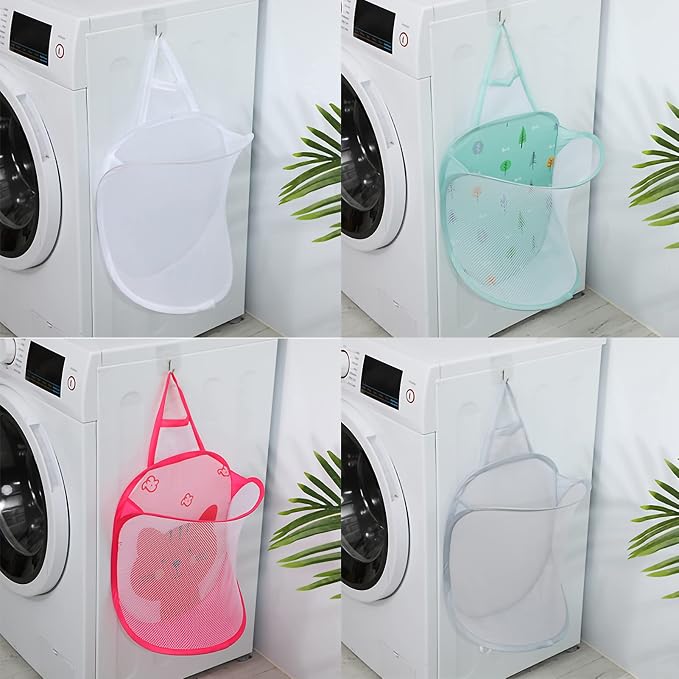 Collapsible Mesh Laundry Hamper–Pop Up Laundry Hamper - Image 7
