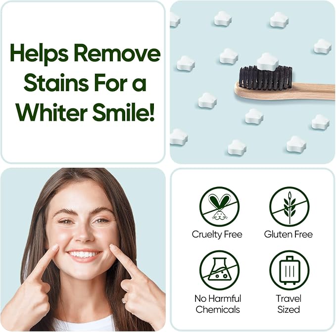 MySmile Toothpaste Tablets, Travel Friendly Mouthwash Tablets, Fluoride Free - Image 6