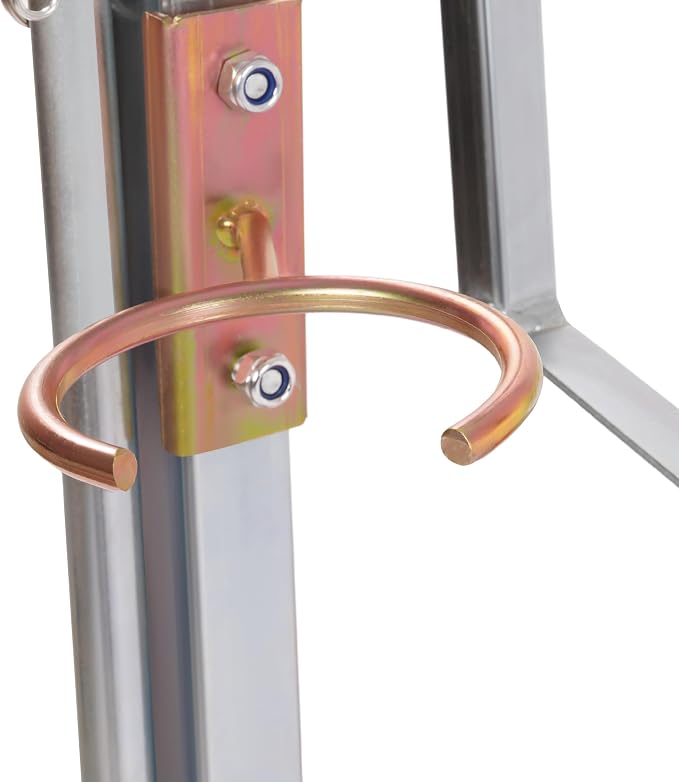 Auto Body Paint Rack, 6-Tier 360-Degree Rotating Tree-Style Stand - Image 9