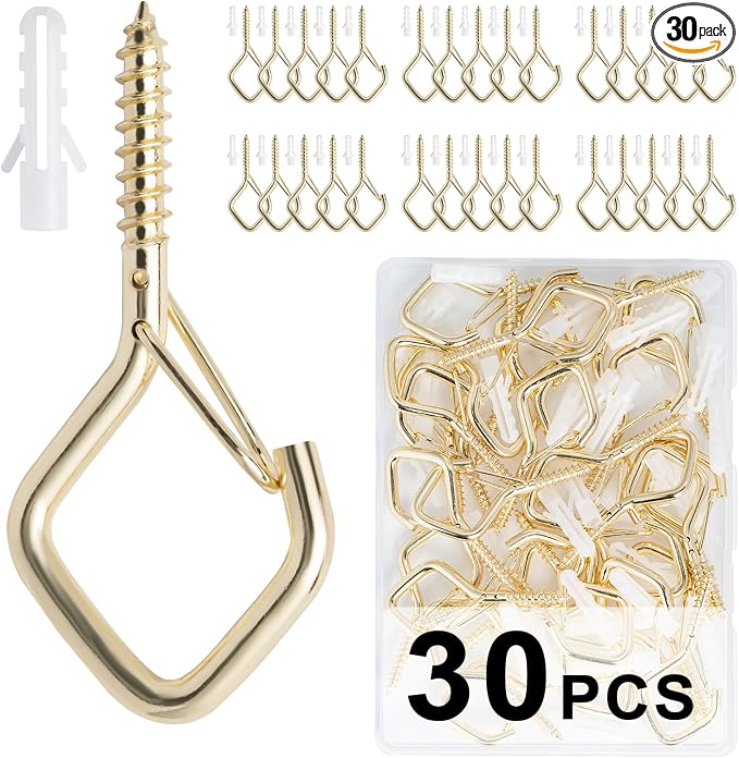30 PCS Cup Screw-in Hanger Hooks by CADONO
