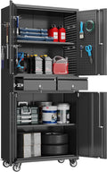 Aobabo 71" H 2 Drawer Metal Storage Cabinet by Aobabo