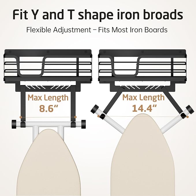KES Ironing Board Hanger Wall Mount - Image 8
