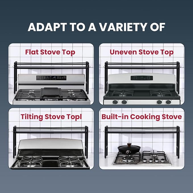 Stove Top Shelf, Over The Stove Spice Shelf - Image 4